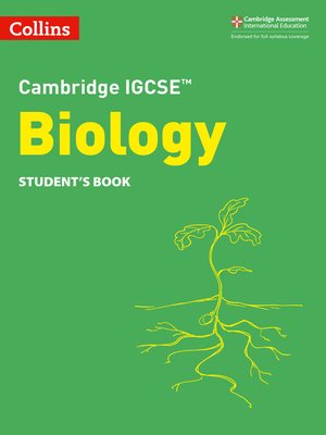 cover image of Cambridge IGCSE Biology Student's Book